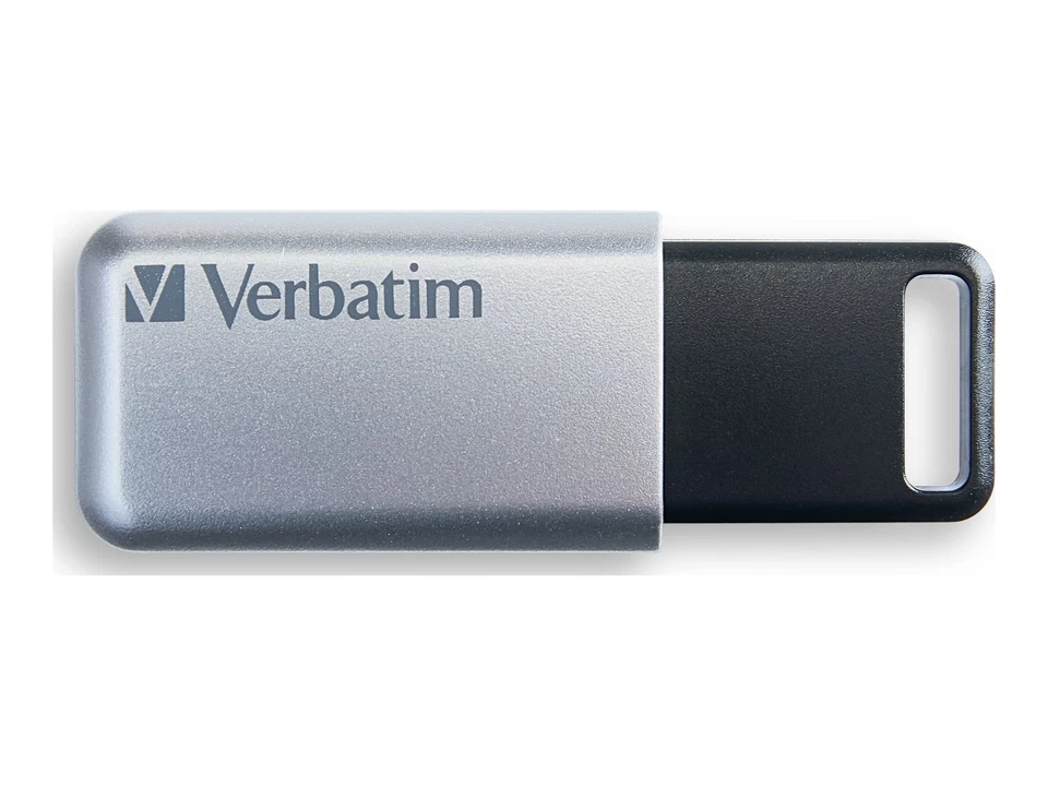 Verbatim Secure Pro Memoria USB 3.0 da 32 GB Argento 32 GB USB tipo A 98665 - Immagine 2 di 4