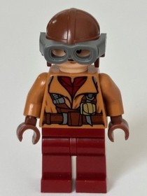 LEGO Naboo Fighter Pilot Minifigure 75092 sw0641 Star Wars CMF Rare Retired
