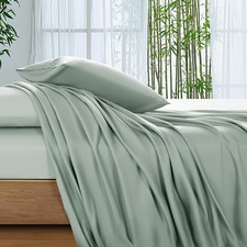 100 Viscose Derived from Bamboo Sheets King Size, Ultra Breathable Cooling