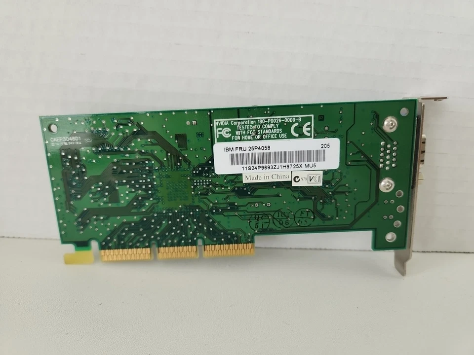 Vintage Nvidia Vanta AGP GPU Graphic Card 16MB VGA Low Profile - Image 2 of 4