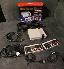 Authentic Nintendo Classic Edition NES Mini Game Console W/ Extras