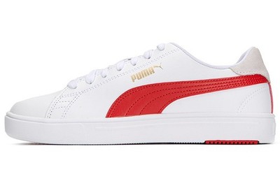 PUMA Serve Pro Lite Low White High Risk Red - 374902-19