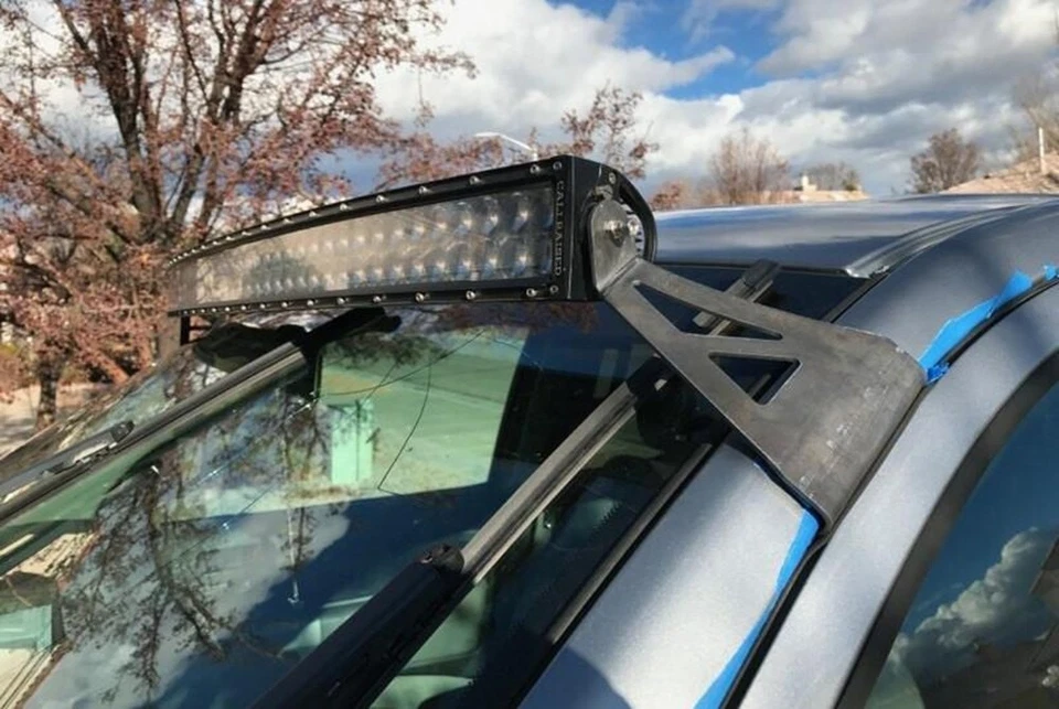 For Toyota Tundra 07-21 Cali Raised LED Roof Mounts for 52" Curved LED Light Bar Foto 3 de 4