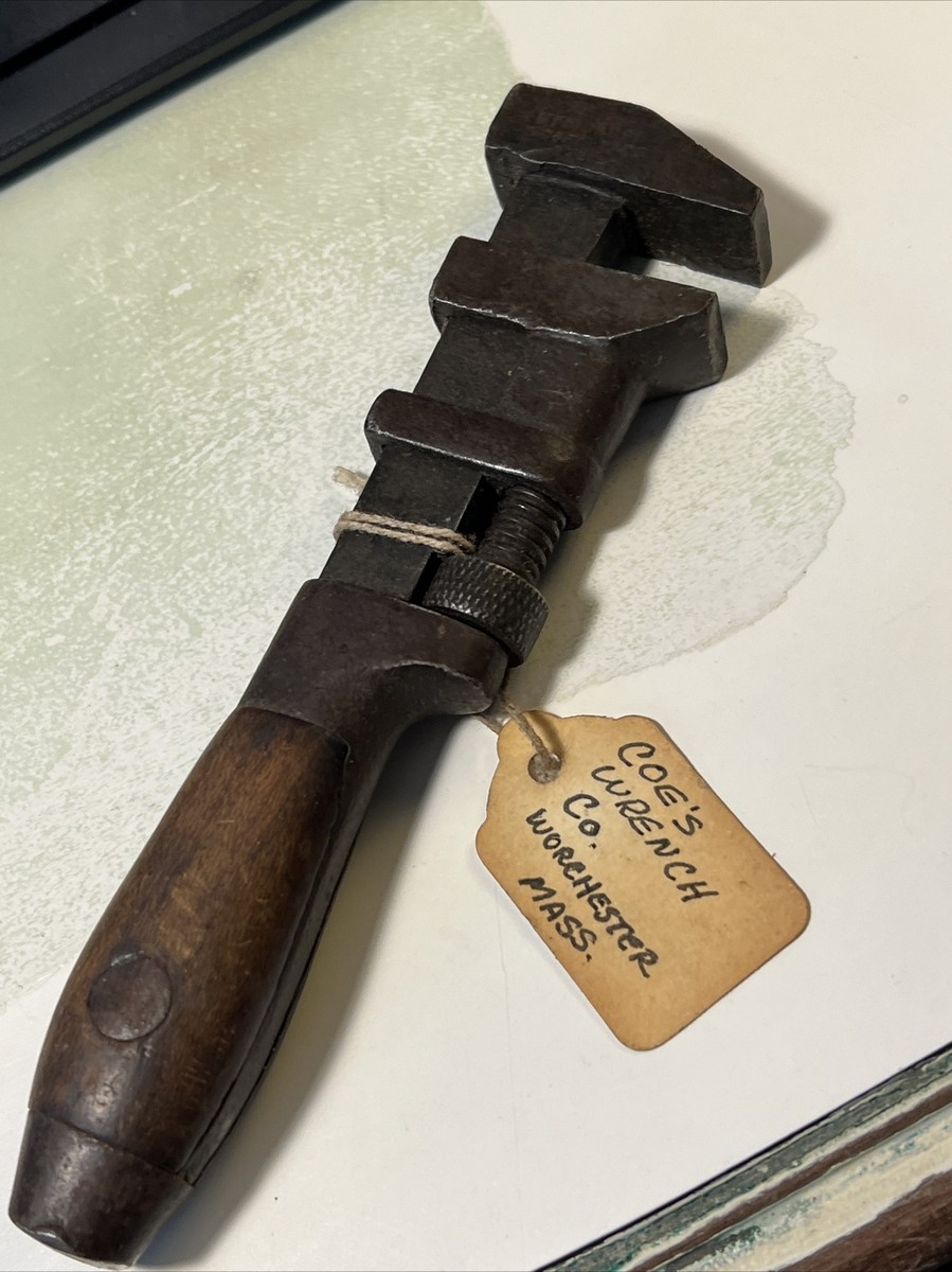 Antique Wrench L COES Wrench Co Worcester Mass 6.5” Wrench #SK | eBay
