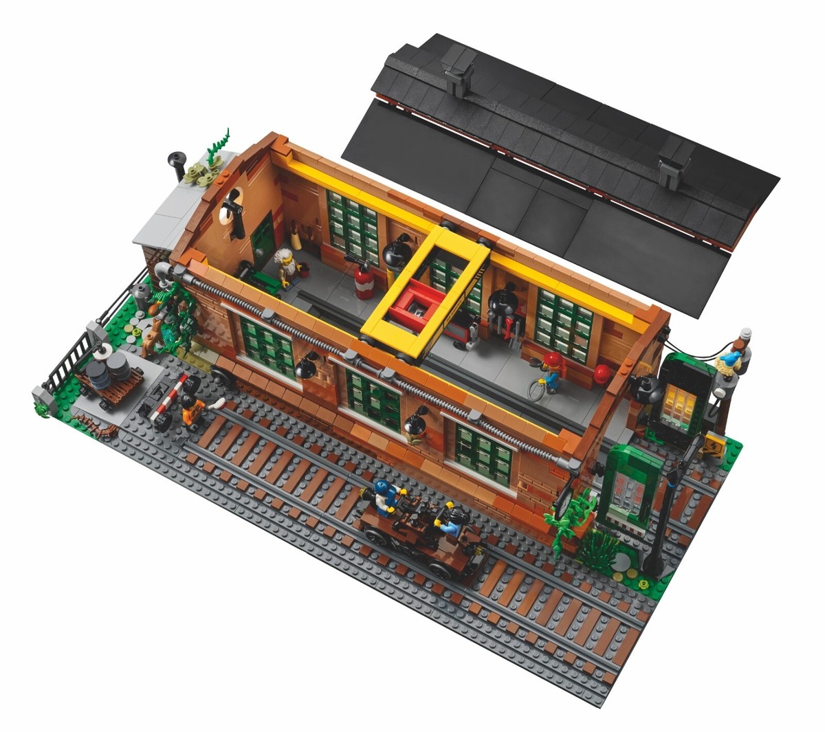 LEGO Bricklink 910033 Designer Program Old Train Engine Shed | New 