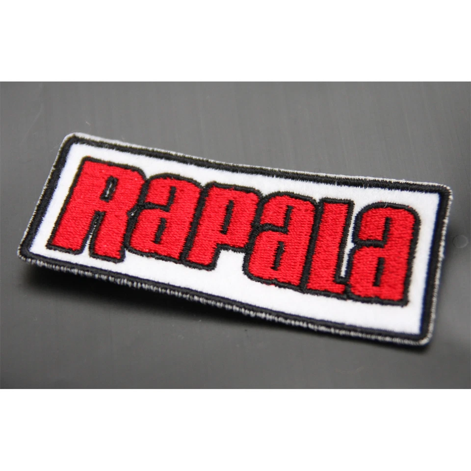 Rapala Patch 2,95" Emblem Angeln Logo Badge für Kleidung Kappe