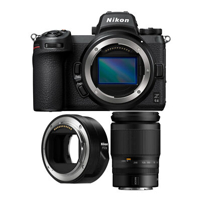 Nikon Z 6II Full Frame Mirrorless Camera NIKKOR Z 24-200mm F4-6.3 Bundle Vlogger