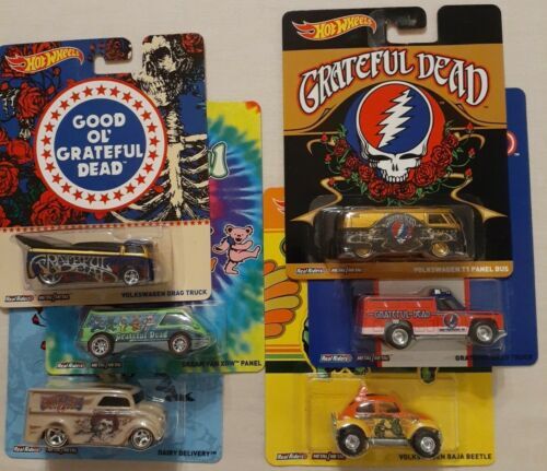 2014 Hot Wheels VOLKSWAGEN DRAG TRUCK Grateful Dead - Pop Culture
