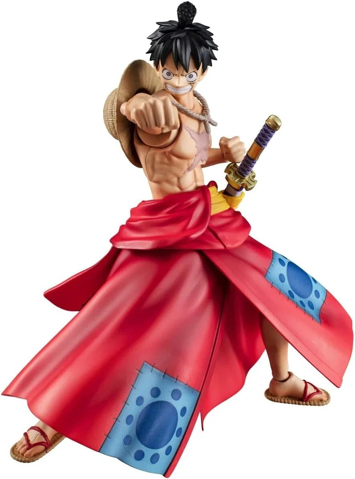 Figura de acción Megahouse One Piece Luffy Taro 17 cm Foto 3 de 4