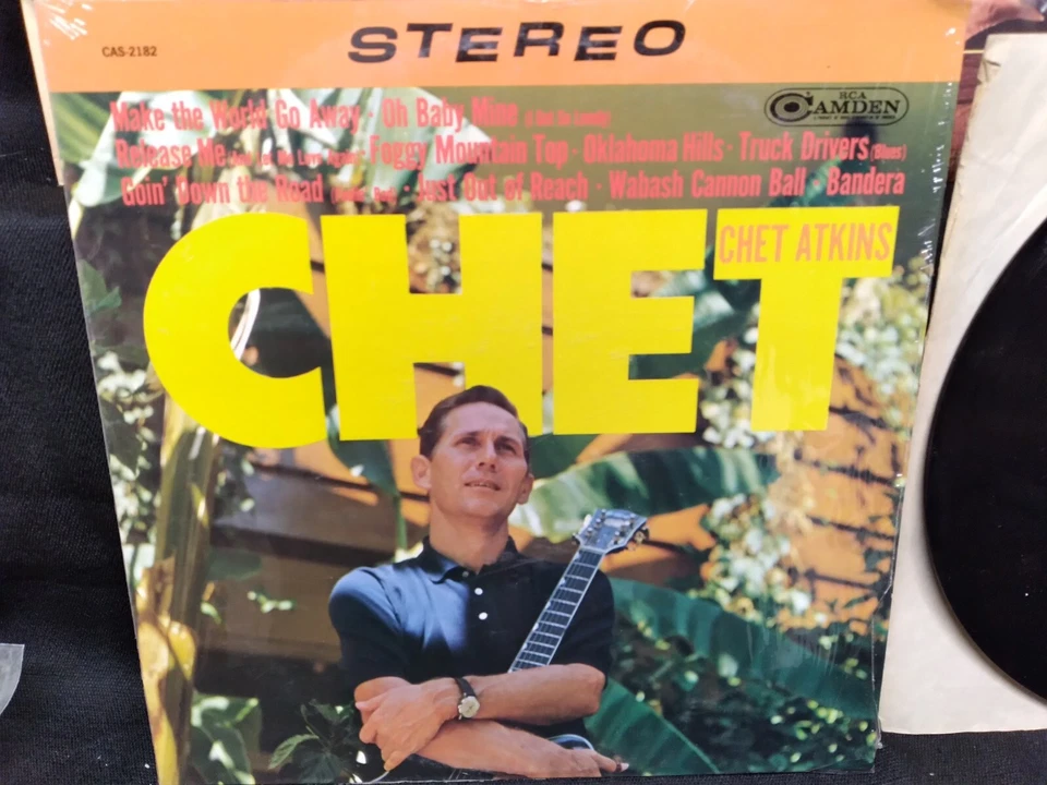 Чет Аткинс кантри Пикин и Чет 2 X виниловые пластинки LP RCA Camden пластинки лот из 2 - Изображение 2 из 4