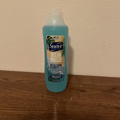 Suave Essentials Ocean Breeze Refreshing Shampoo, 22.5 Fl Oz