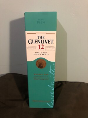 Glenlivet 12 year Empty Box and Bottle 750ml ***DECOR***
