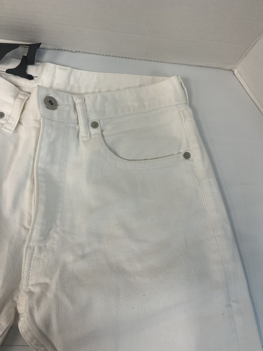 Vlone White Denim Zipper Jeans Used Size 30/S | eBay