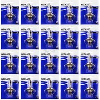 20X Neolux H4 60/55W P43T 12V Blister Birne