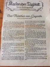 Arkusz rozrywkowy, KARLSRUHER TAGBLATT, 23 lutego 1931