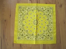 Hav - A - Hank Yellow Bandana AU