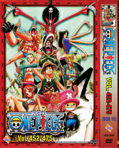 One Piece Anime Collection Box 10 Episode 452 475 Dvd Box Box 10 Ebay