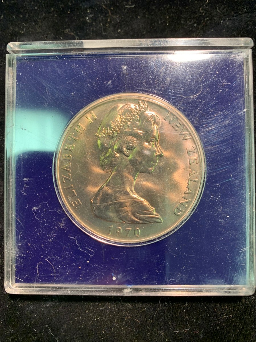 【世界に1枚】エジソン キュリー夫人 フランクリン ニュートン 鑑定済みカード Original 1970 New Zealand Duke of Edinburgh Royal Visit Dollar | eBay
