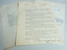 TOBACCO // politician Sotir Yaneff (&dagger; 1943 by murder): German letter SOFIA 1938