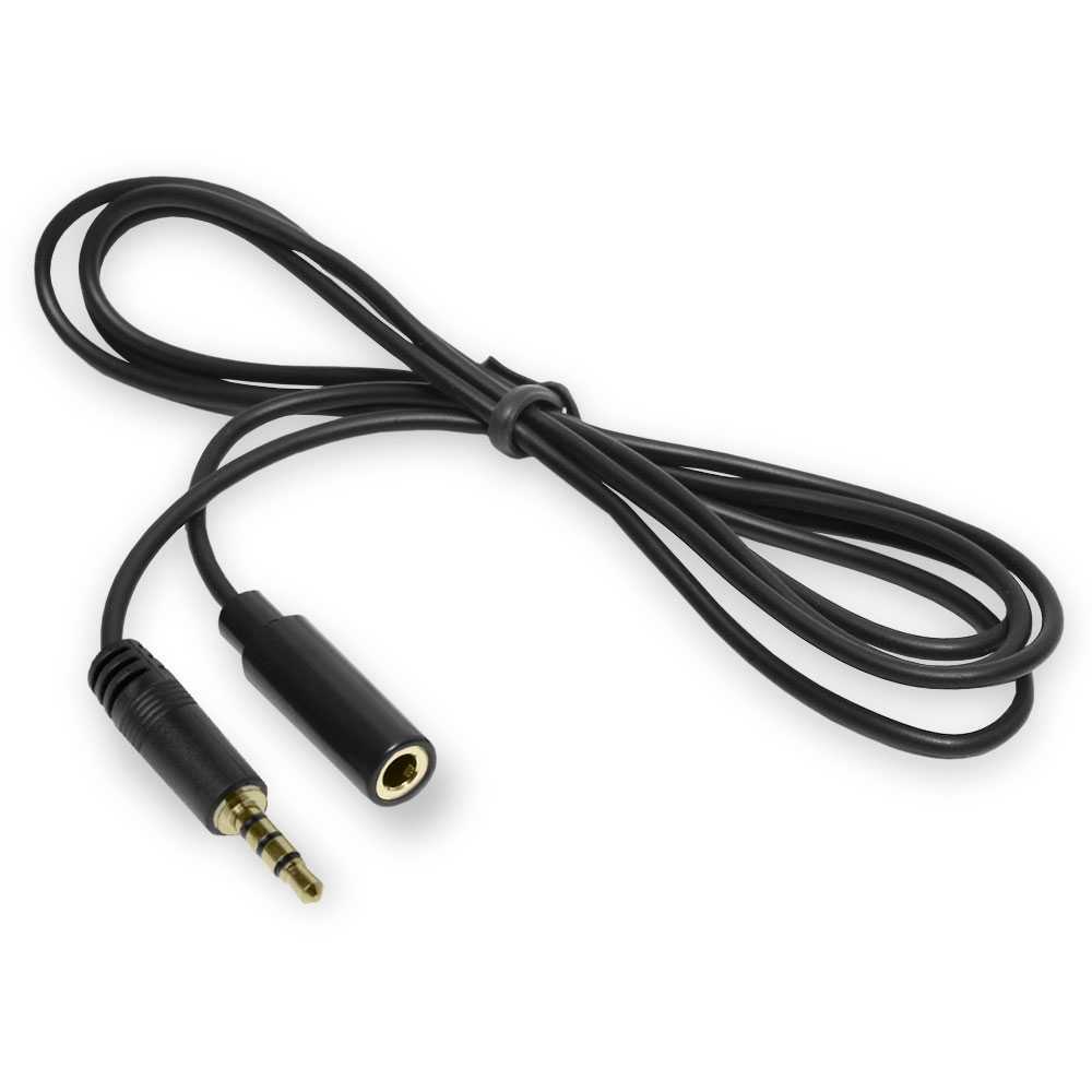 Cable Alargador 2m Mini Jack TRRS OMTP M/H Audio Sonido Estéreo Micrófono...