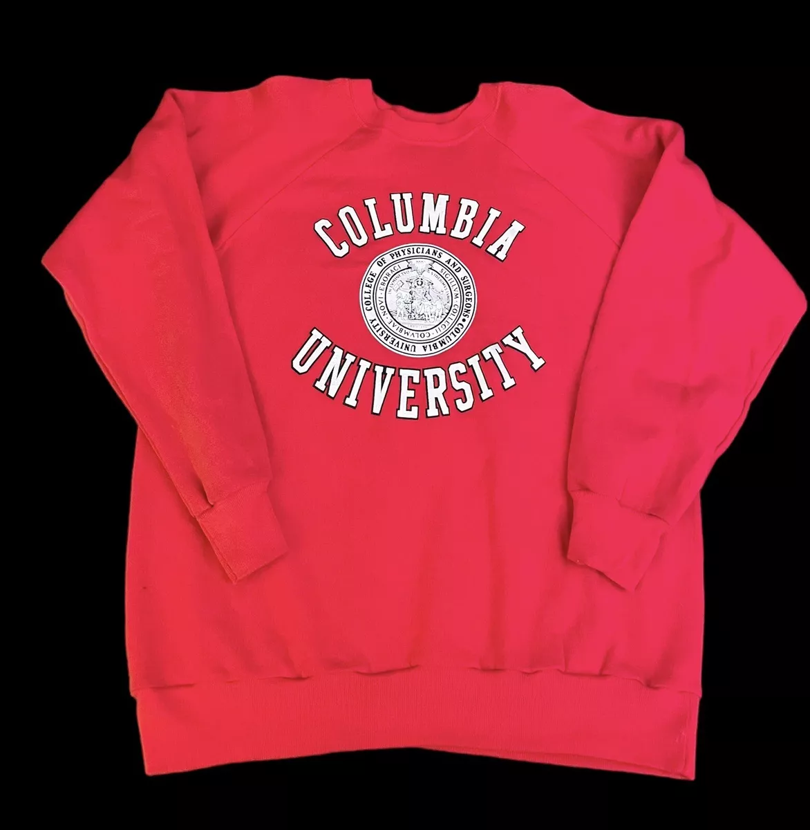 Vtg 80 s CHAMPION COLUMBIA University Crewneck SWEATSHIRT XL Made