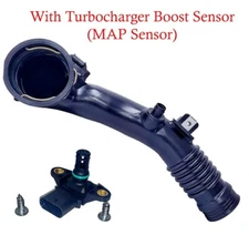 Air Intake Hose & MAP Sensor , Duct Assembly Fits BMW 3.0L L6  Electric/Gas