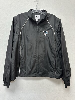 *USED* NHL - San Jose Sharks - Jacket/Vest - Removable Sleeves - Size: Youth XL