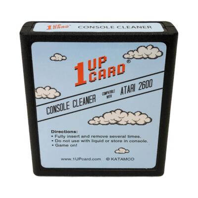 1UPcard  Video Game Console Cleaner Compatible with Atari 2600 System