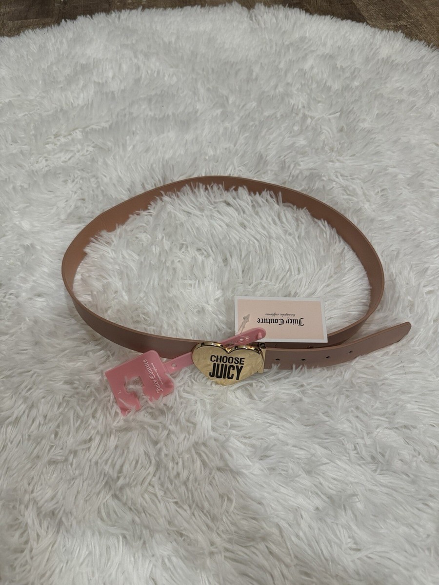 Juicy Couture Choose Juicy Heart Buckle Belt Juicy Couture | Accessories | Nwt Juicy Couture Belt Black  main image 2