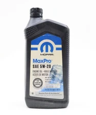 NEW OEM Mopar MaxPro SAE 5W-20 Engine Motor Oil 1 Quart 68218890AC