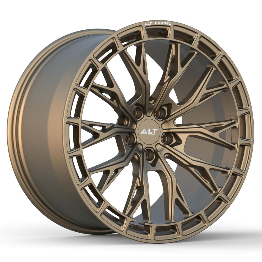 20" 21" ALT RSL-10 Forged Satin Bronze Wheels for Audi R8 2016-2025+