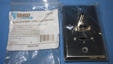 Vanco WALLPLATE HDMI+SVGA+3.5MM STN - ZX-1209...
