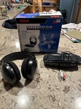 RCA Wireless Headphones Model WHR120RS
