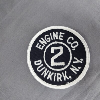 Engine Co. 2 Dunkirk NY New York Fire Dept. Black White 3