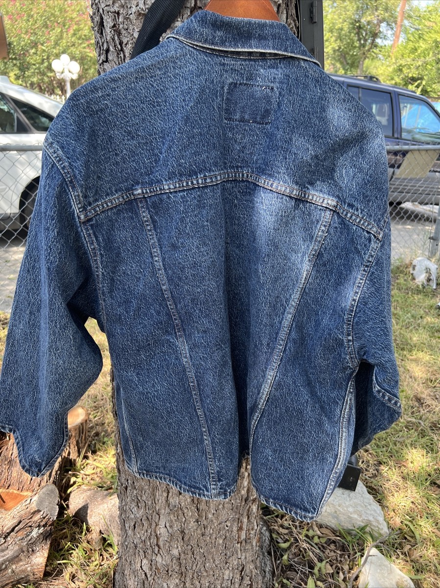 ラテ　17、46、47、54、55、59 Levi's Vintage USA Made Medium Gold Tab Denim Trucker Jacket