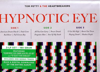 TOM PETTY ''Hypnotic Eye''  12 Track Doppel VINYL incl. Bonussong + Downloadcard