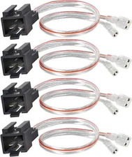 NuIth Car Door Speaker Wire Harness Adapter Connector Compatible with 1