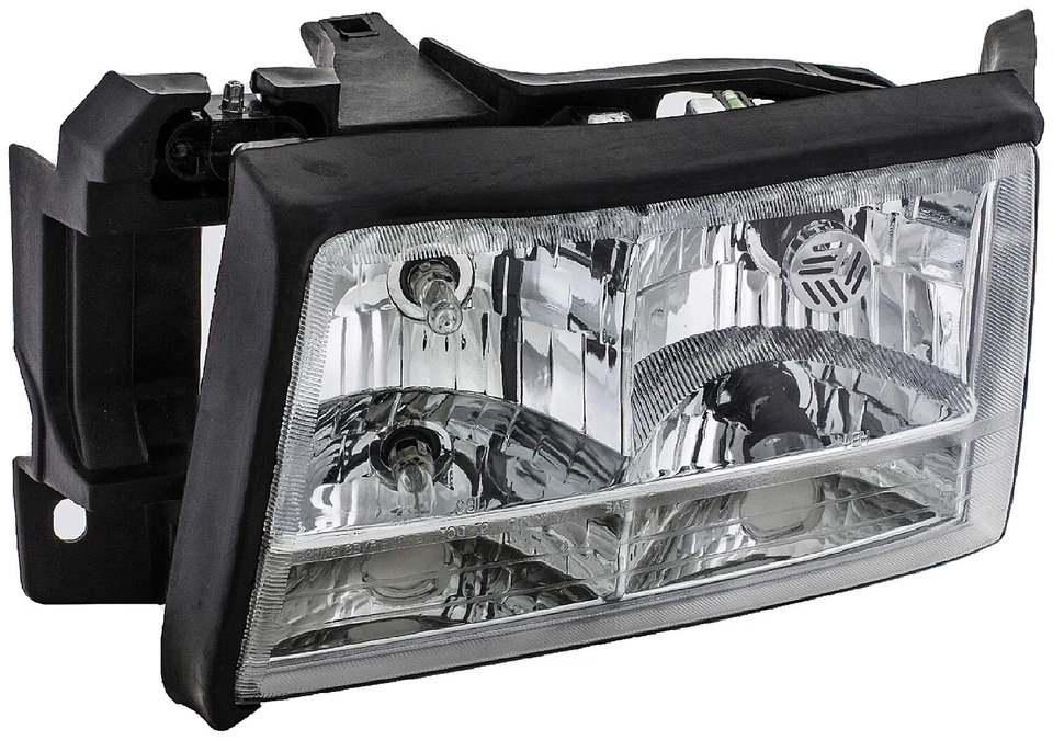 Conjunto de farol esquerdo 1998-1999 Cadillac DeVille Dorman 1997-1999 - Imagem 3 de 4