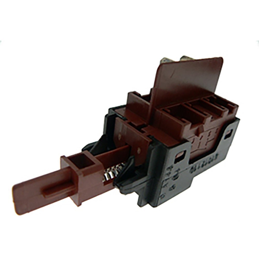 Interrupteur poussoir marche arrêt pour lave-vaisselle Thomson 31X8674 bouton noir