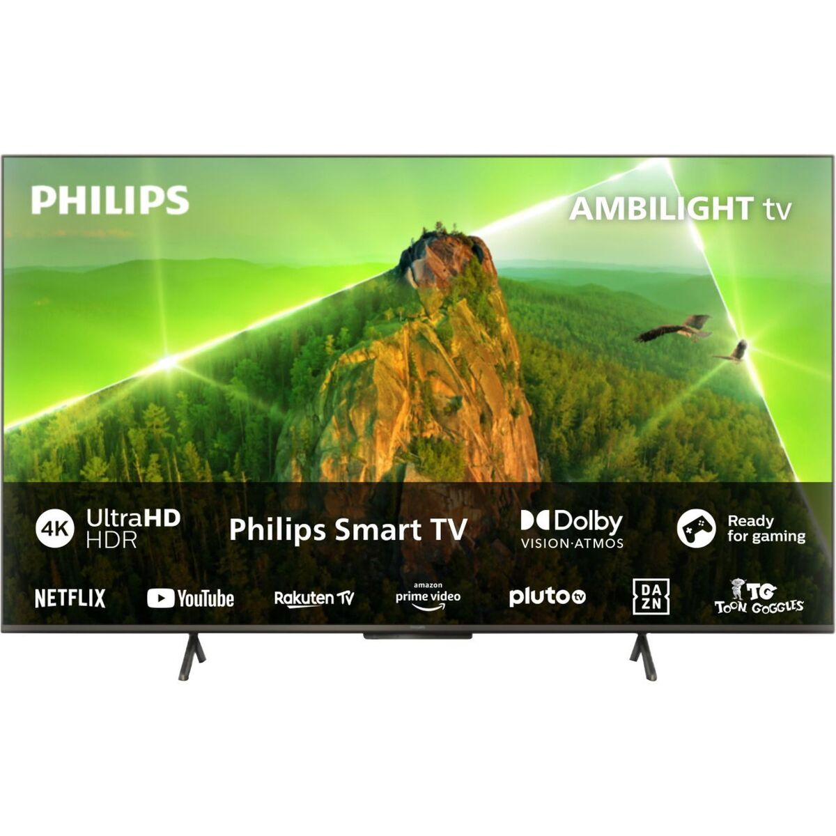 Philips TPVision 75PUS8108 75 Inch LED 4K Ultra HD Smart Ambilight TV  Bluetooth