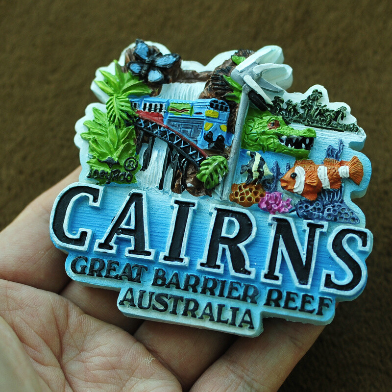 Magnete Frigorifero Canguro Australia - Souvenir 3D, Resina, 11x5 Cm - Foto 8