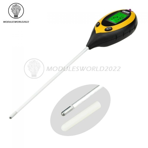 4 in 1 PH Tester Soil Water Moisture Temperature Light Test Meter for Plant - Picture 8 of 17