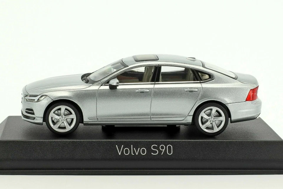 VOLVO S90 2016 ELECTRONIC SILVER NOREV 870061 1/43 METAL SILBER ARGENTE - Photo 4/4