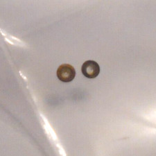 2 ELGIN 12-10-6 SIZE BALANCE JEWELS 453 COCK FOOT HOLE: 11 NOS --BB-1418