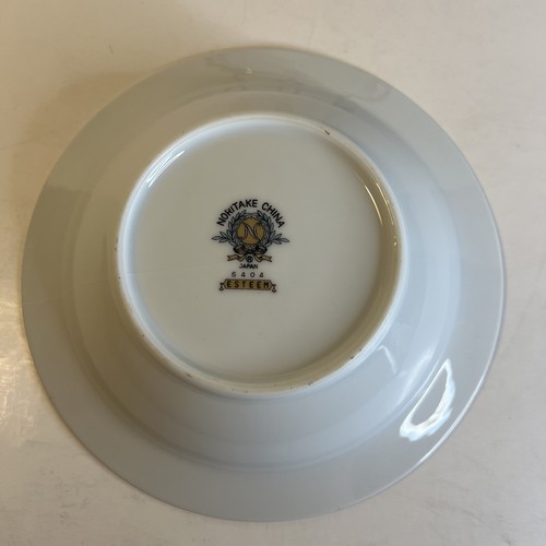 Noritake Esteem 5404 Japan Fruit Berry Bowls (Set of 2) Brown Scroll 5 5/8" DD2 - Picture 6 of 8