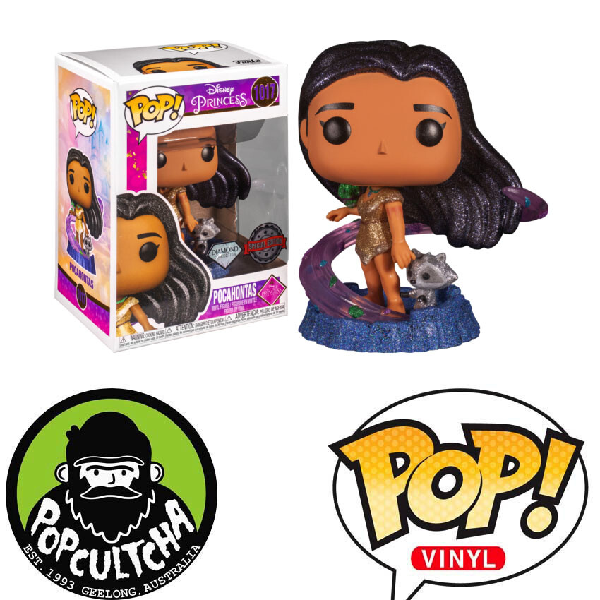 Pocahontas (1995) - Pocahontas Ultimate Disney Princess Glitter Pop! Vinyl &Quot;New&Quot;