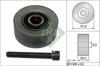 1X Ina 532 0472 10 Umlenk-/FüHrungsrolle Zahnriemen FüR Opel Vauxhall Fiat Saab