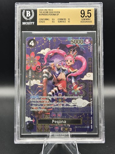 Perona (SP Card) graded BGS 9.5 for sale on eBay