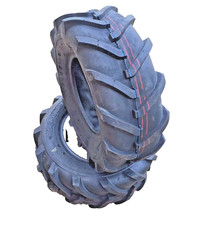 2 Two 13x5.00-6 Superlug Tubeless Tires R1 Tiller Garden 13x500-6 Lug Tire