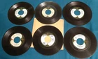 LOT of 6 Apple Records 45 Beatles Revolution, Let It Be, Hey Jude, Get Back